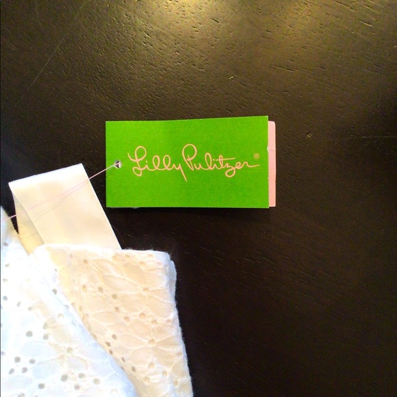 Lily Pulitzer White Eyelet Maxi Dress NWT - Picture 8 of 16